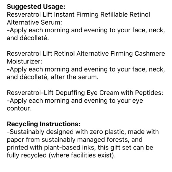 Caudalie Resveratrol Lift Lift & Firm Essentials - Picture 7 of 11